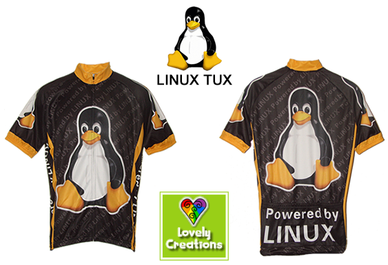 Linux Tux Cycling Jersey